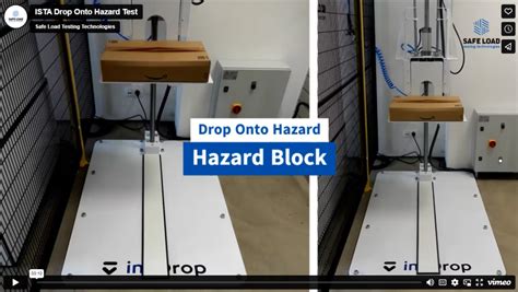 ups drop test protocol|safe load testing standards.